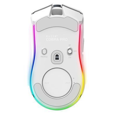 Razer Мышь Cobra Pro, RGB, USB-A/WL/BT, белый RZ01-04660200-R3G1 фото