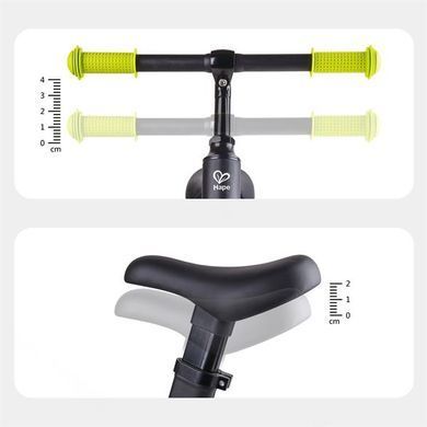 Біговел Hape Нове дослідження двоколісний 12" зелений (E8486), Зелений