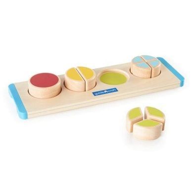 Дерев'яний пазл-сортер Guidecraft Manipulatives Сектори круга (G6739) dt_2187 фото