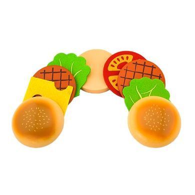 Іграшкові продукти Viga Toys Дерев'яні гамбургер і кола (51602) dt_1027 фото