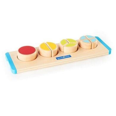 Дерев'яний пазл-сортер Guidecraft Manipulatives Сектори круга (G6739) dt_2187 фото