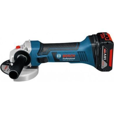 Акумуляторна кутова шліфувальна машина Bosch GWS 18-125 V-LI + акумулятор GBA 18 В 4.0 A(0615990L6G) 0615990L6G фото