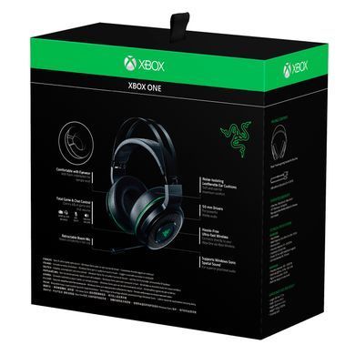 Гарнитура Razer Thresher Xbox One, USB-A/WL, чёрно-зелёный RZ04-02240100-R3M1 фото