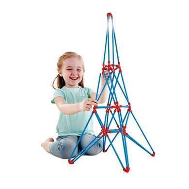 Конструктор Hape Flexistix Ейфелева вежа 62 деталі бамбуковий (E5563) dt_12408 фото