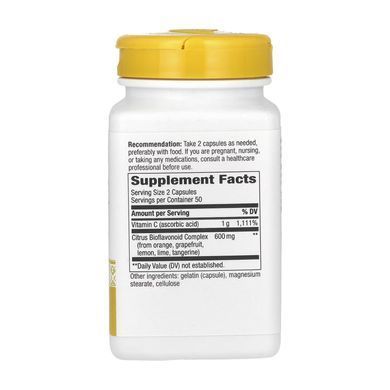 Vitamin C Bioflavonoids - 100 caps Nature's Way