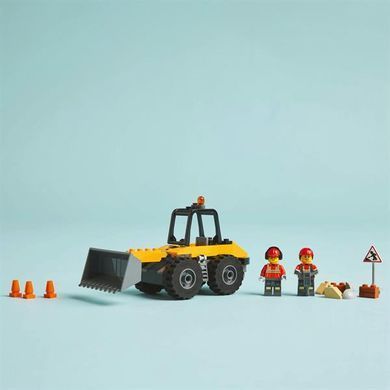 Конструктор LEGO City Желтый строительный автопогрузчик 81 деталь (60450)