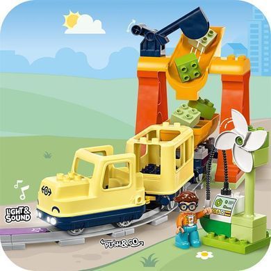 Конструктор LEGO DUPLO Town Большой интерактивный общественный поезд 103 детали (10428)