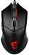 MSI Миша Clutch GM08, Red, USB-A, чорний (327621) S12-0401800-CLA