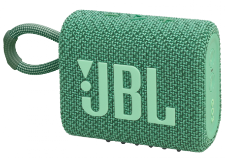Портативная акустика JBL GO 3 Eco зеленый (JBLGO3ECOGRN) JBLGO3ECOGRN фото