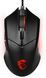 MSI Миша Clutch GM08, Red, USB-A, чорний (327621) S12-0401800-CLA