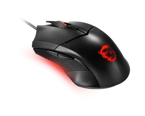 MSI Миша Clutch GM08, Red, USB-A, чорний (327621) S12-0401800-CLA фото