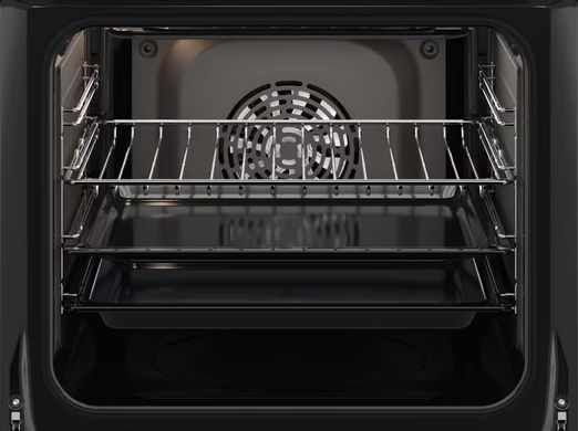 Electrolux Духова шафа електрична, 65л, A, дисплей, конвекція, телескопічні напрямні, чорний (362597) EOF5C50BZ фото