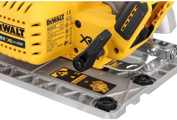 Пилка дискова акумуляторна безщіткова DeWALT DCS572N DCS572N фото
