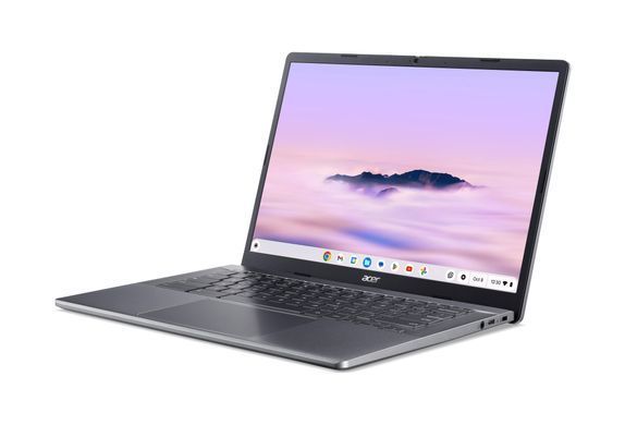 Acer Ноутбук Chromebook Plus CB514-3H 14" WUXGA IPS, AMD R3-7320C, 8GB, F512GB, UMA, ChromeOS, сірий (373453) NX.KP4EU.001 фото
