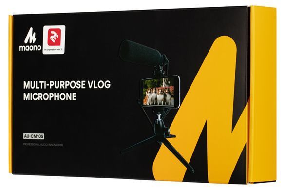 Мікрофон з триподом для мобільних пристроїв 2Е AU-CM10S Vlog KIT, 3.5mm (357143) 2E-MM011_OLD фото