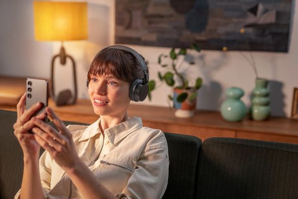 Навушники On-ear Philips TAH3209 BT 5.3, Wireless, Mic, Чорний (379621) TAH3209BK/00 фото