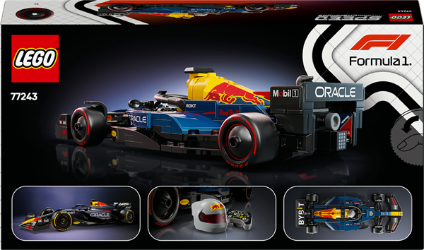 Конструктор LEGO Speed Champions Гоночный автомобиль F1 Oracle Red Bull Racing RB20, 251 деталь (77243)