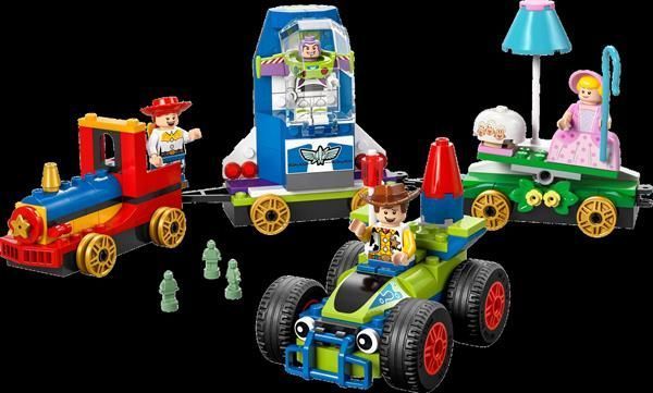 Конструктор LEGO Disney и Pixar Празднование из Истории игрушек поезд и авто для гонки 206 деталей (43264)
