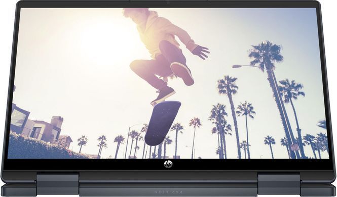 HP Ноутбук Pavilion x360 14-ek2005ua 14" FHD IPS Touch, Intel 5-120U, 16GB, F512GB, UMA, DOS, синий AQ8P2EA фото