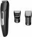 Триммер Rowenta Stylis Easy, для бороды и усов, сеть+акум., насадок-2, сталь, черный