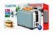 Тостер ARDESTO Mint Harmony T-F400G 800Вт, металл, мятный+серебристый (354619) T-F400G