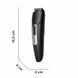 Триммер Rowenta Stylis Easy, для бороды и усов, сеть+акум., насадок-2, сталь, черный