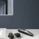 Триммер Rowenta Stylis Easy, для бороды и усов, сеть+акум., насадок-2, сталь, черный
