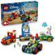 Конструктор LEGO Disney и Pixar Празднование из Истории игрушек поезд и авто для гонки 206 деталей (43264)