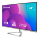 31.5" 16:9 SuperClear IPS РК монітор, 2560х1440, 75 Гц, 4 мс (GtG), AdaptiveSync, HDR10, 2xHDMI 1.4/ VIEWSONIC VX3276-2K-MHD-2 3722685