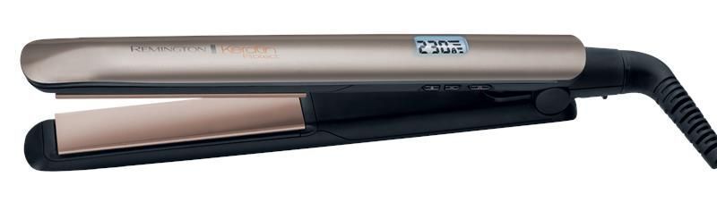 Випрямляч Remington Keratin Protect, 50Вт, темп.режимів-9, 150-230С, дисплей, кераміка, сріблястий (287149) S8540 фото