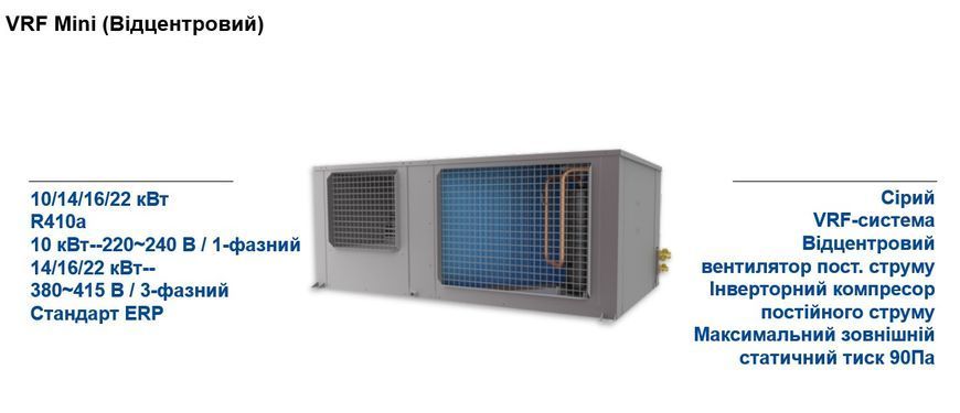 ККБ Blauberg BLHV-R125-O/1R1A Компрессорно-конденсаторный блок BLHV-R125-O/1R1A фото