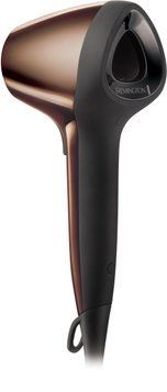 Фен Remington Air3D, 1800Вт, 3 режими, дифузор,турмалінова іоніз-я, хол. обдув, бронзовий (296697) D7777 фото