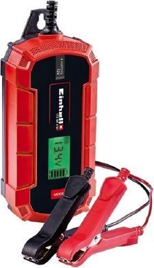 Зарядний пристрій Einhell CE-BC 4 M, 12В, 3-120А&middot;год, макс 4А, мікропроц контроль (344377)