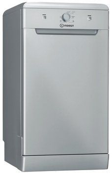 Indesit Посудомийна машина 10компл., A+, 45см, сріблястий (361737) DSCFE1B10SRU фото