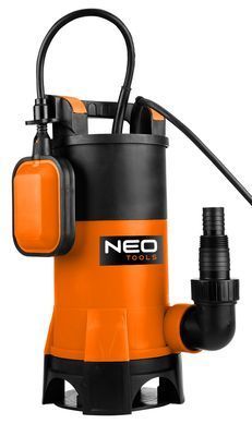 Погружные насосы для грязной воды Neo Tools 04-746, 900 Вт, макс. напор 9м, 16000 л/ч 04-746 фото