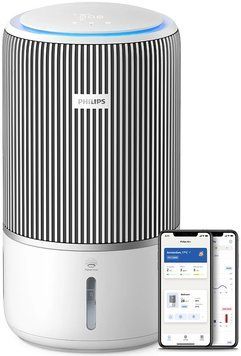 Philips Очиститель - увлажнитель воздуха с увл-нием Series 3400, 78м2, 300м3/час, 3-х уровн. HEPA фильтр + угольн. Фильтр, Wi-Fi, 5 режимов, белый AC3420/10 фото