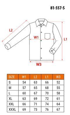Робоча куртка DENIM, утеплена, розмір S