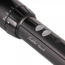 BaByliss Плойка, 300Вт, темп.режимів-10, D -32mm, 110-180С, метал, чорний (363241) C332E фото