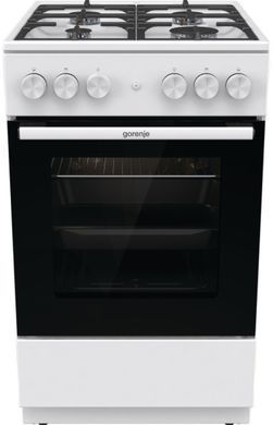 Gorenje Плита газова, 70л, 50x60см, чавун, білий (374471) GG5A11WF фото