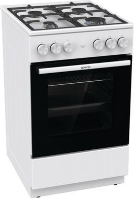 Gorenje Плита газова, 70л, 50x60см, чавун, білий (374471) GG5A11WF фото