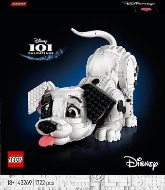 Конструктор LEGO Disney 101 далматинець 1722 деталі (43269)