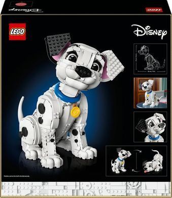 Конструктор LEGO Disney 101 далматинець 1722 деталі (43269)