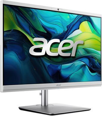 Acer Комп'ютер персональний моноблок Aspire C24-195ES 23.8" FHD Intel U5-125U, 16GB, F512GB, UMA, WiFi, кл+м, 3р, без ОС, сірий (380365) DQ.BM4ME.002 фото