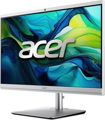 Acer Комп'ютер персональний моноблок Aspire C24-195ES 23.8" FHD Intel U5-125U, 16GB, F512GB, UMA, WiFi, кл+м, 3р, без ОС, сірий (380365) DQ.BM4ME.002 фото