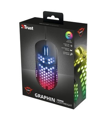 Trust GXT 960 Graphin Ultra-lightweight RGB Black (329240) 23758_TRUST фото