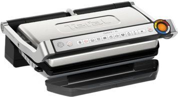 Tefal Гриль прижимний OptiGrill+ XL 2000Вт, темп. режимів-4, з`ємні пластини, алюміній, метал (375650) GC727D10 фото