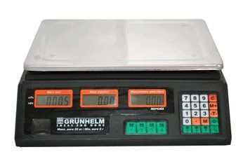 Весы торговые - GSC-051 (макс-50кг) (GRUNHELM) 89530 фото