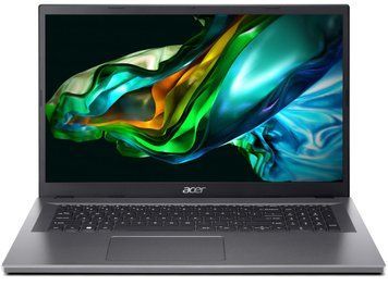 Acer Ноутбук Aspire 3 A317-55P 17,3" FHD IPS, Intel i3-N305, 8GB, F256GB, UMA, Lin, серый NX.KDKEU.004 фото