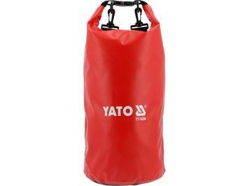 Сумка-рюкзак водонепроницаемая YATO с 2 плечевыми ремнями, 10 л, 20х 49 см, из ПВХ брезента