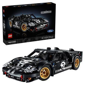 Конструктор LEGO Technic Автомобиль для гонки Ford GT40 MKII 1966 года 793 Детали (42223)